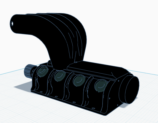 blower spark plug holder