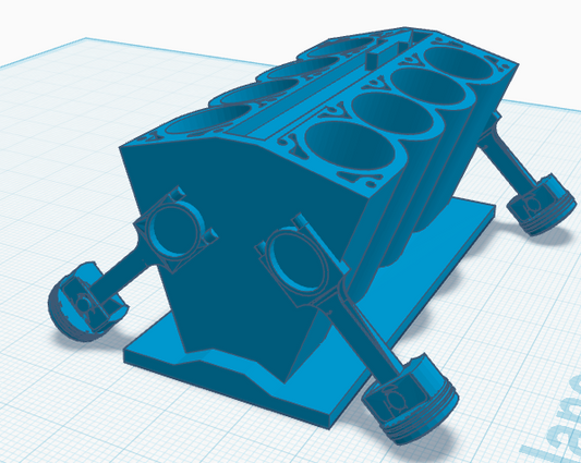 V-8 spark plug holder